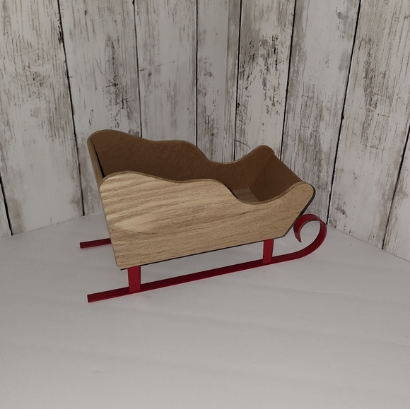 Target BP Bullseye Sleigh Christmas Decor - Picture 3 of 3